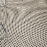 nourison courtyard cou01 ivory charcoal rug