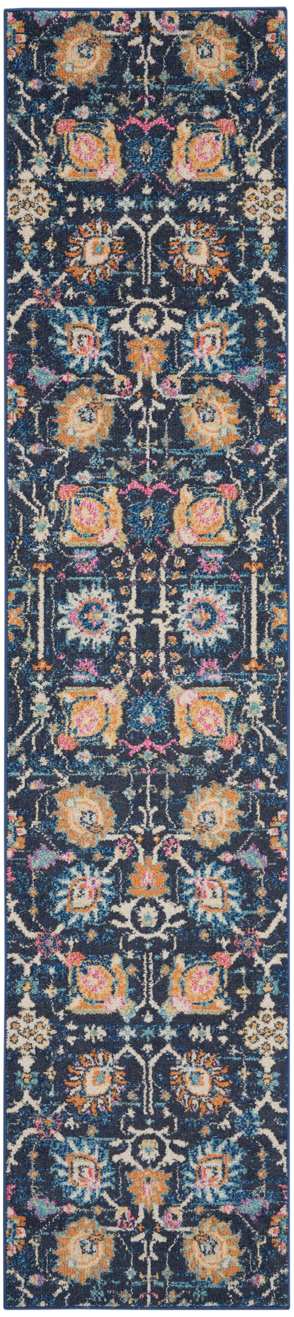 nourison passion psn01 navy rug