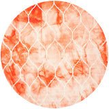 Safavieh Clearance Dip Dyes DDY685K Orange Rug
