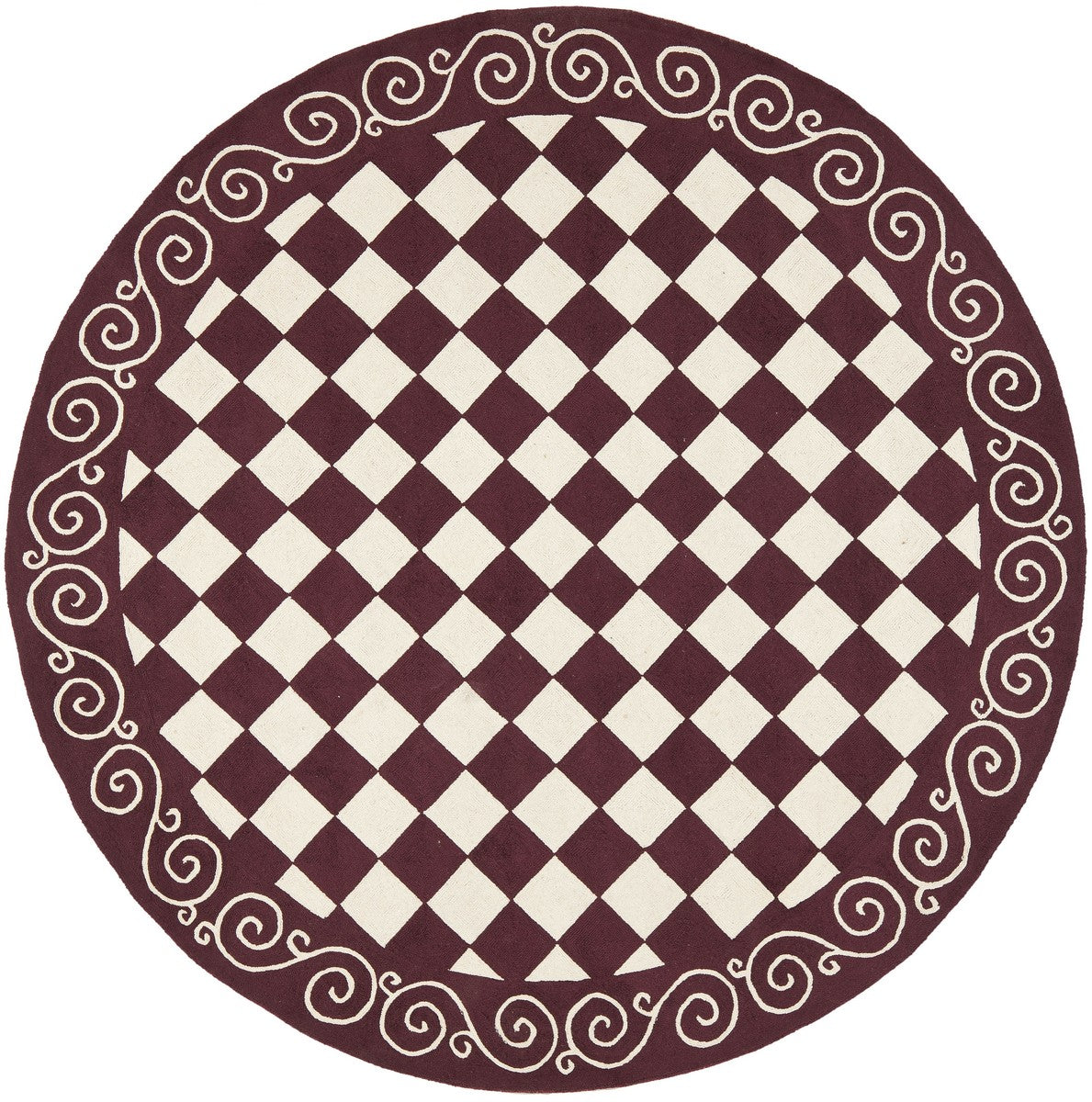 Safavieh Clearance Chelsea HK711C Burgundy Rug