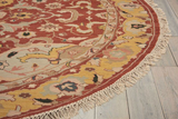 Nourison Clearance Nourmak s116 Rusty Burgundy Rug