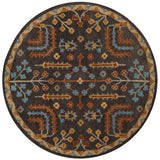 Safavieh Clearance Heritage HG409A Charcoal Multi Rug