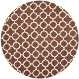 Safavieh Clearance Cambridge CAM130H Dark Brown Rug