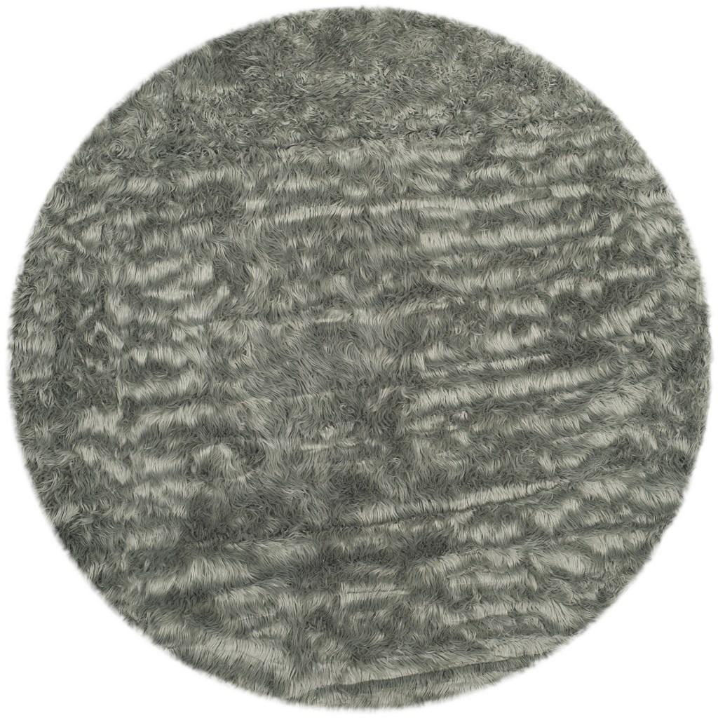 Safavieh Clearance Faux Sheep Skin FSS235D Grey Rug