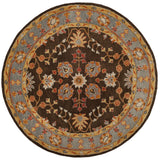 Safavieh Clearance Heritage HG405A Charcoal Brown Rug
