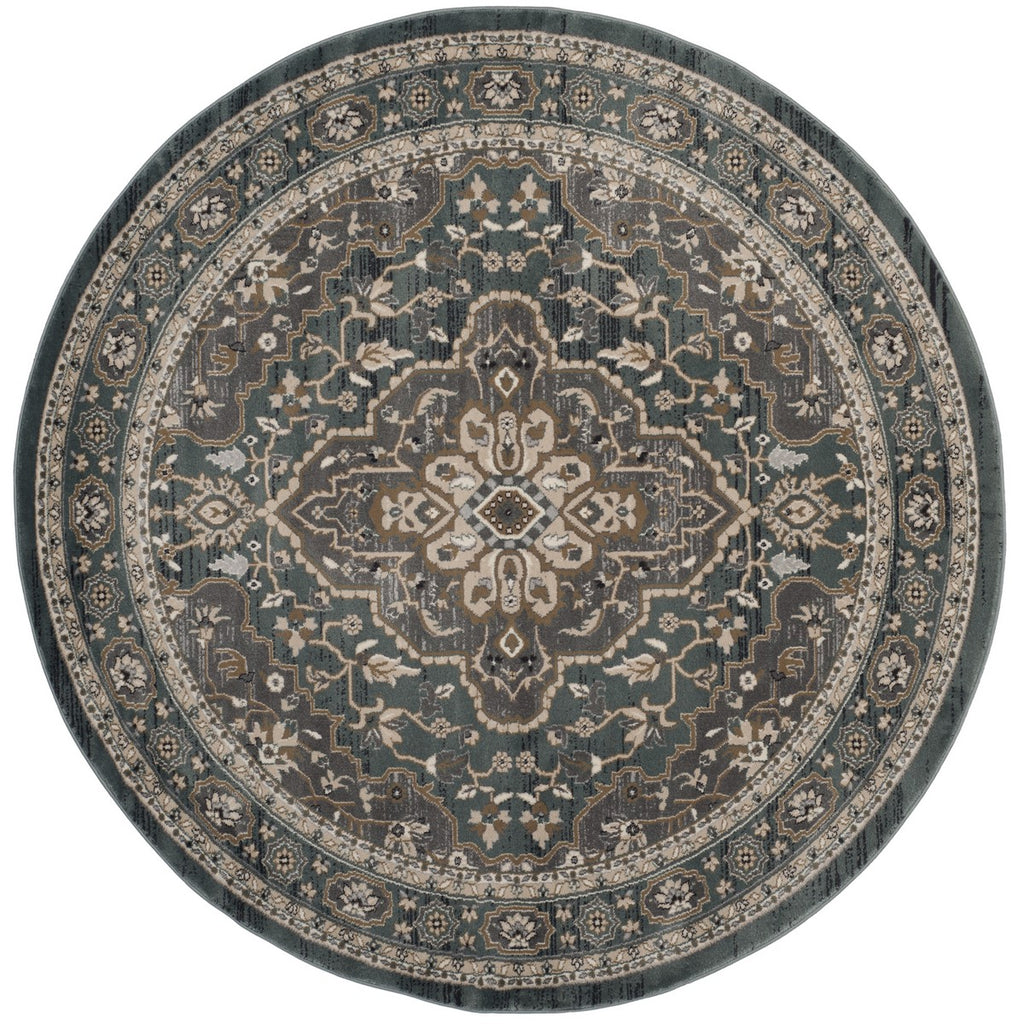 Safavieh Clearance Lyndhurst LNH338A Teal Grey Rug
