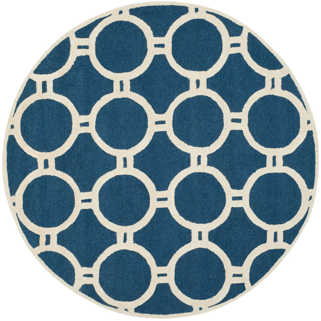 Safavieh Clearance Cambridge CAM145G Navy Blue Rug