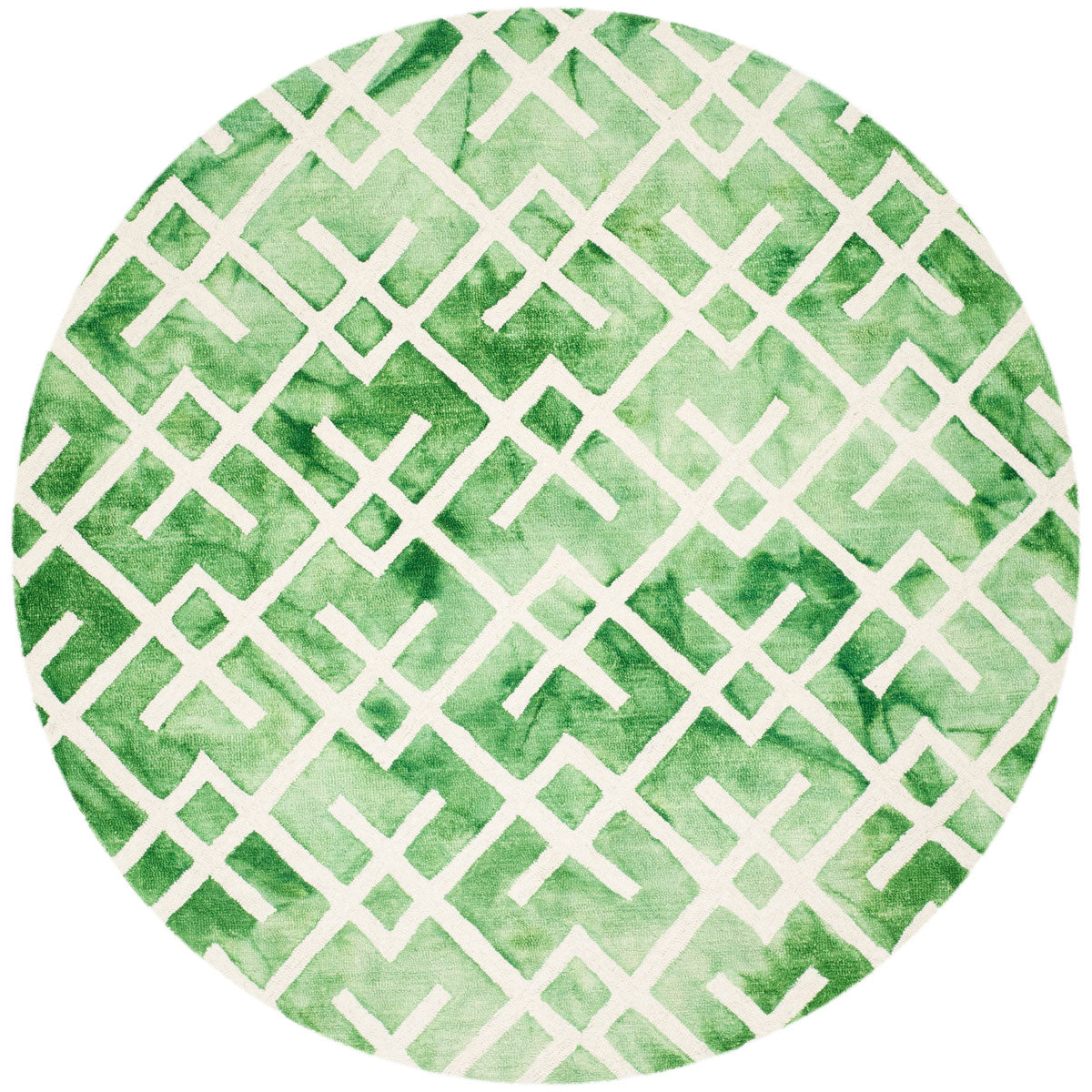 Safavieh Clearance Dip Dyes DDY677Q Green Rug