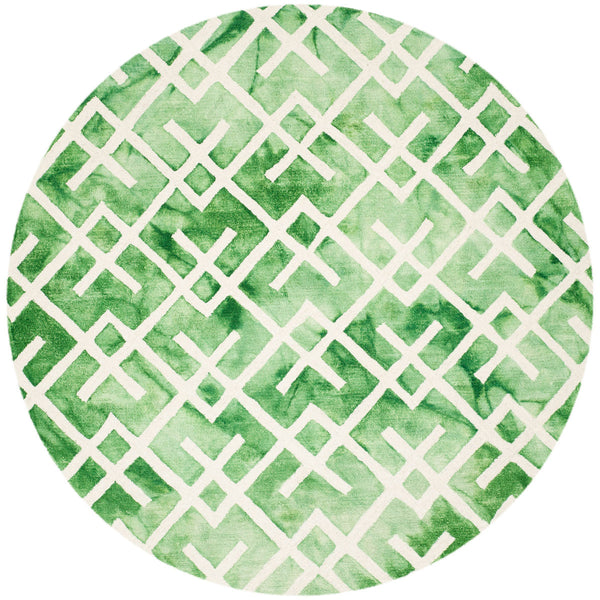 Safavieh Clearance Dip Dyes DDY677Q Green Rug
