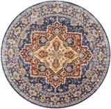 Nourison Clearance Lagos LAG01 Blue Rug