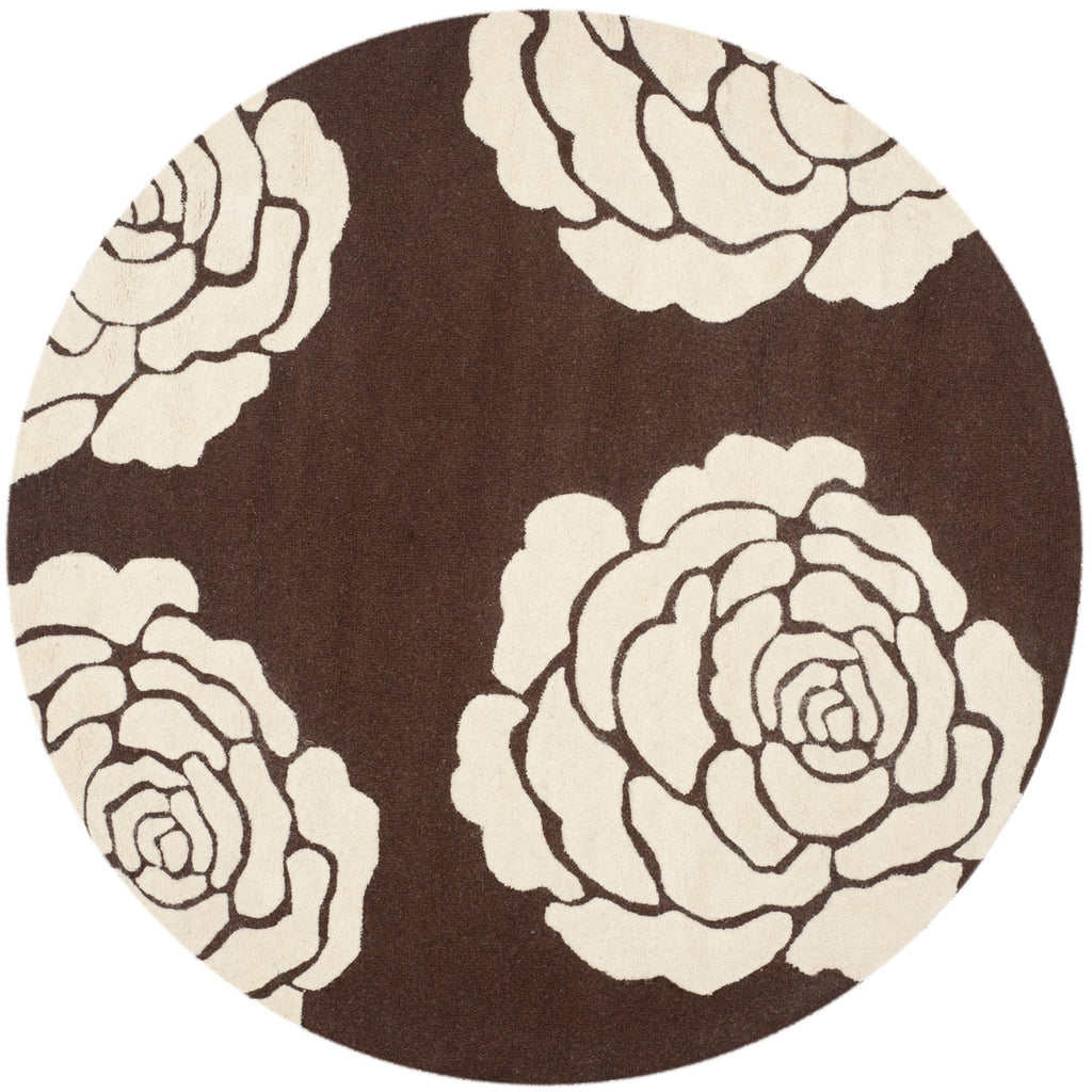 Safavieh Clearance Cambridge CAM782R Brown Rug
