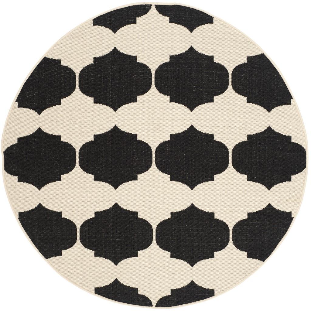 Safavieh Clearance Courtyard CY6162-256 Black Rug