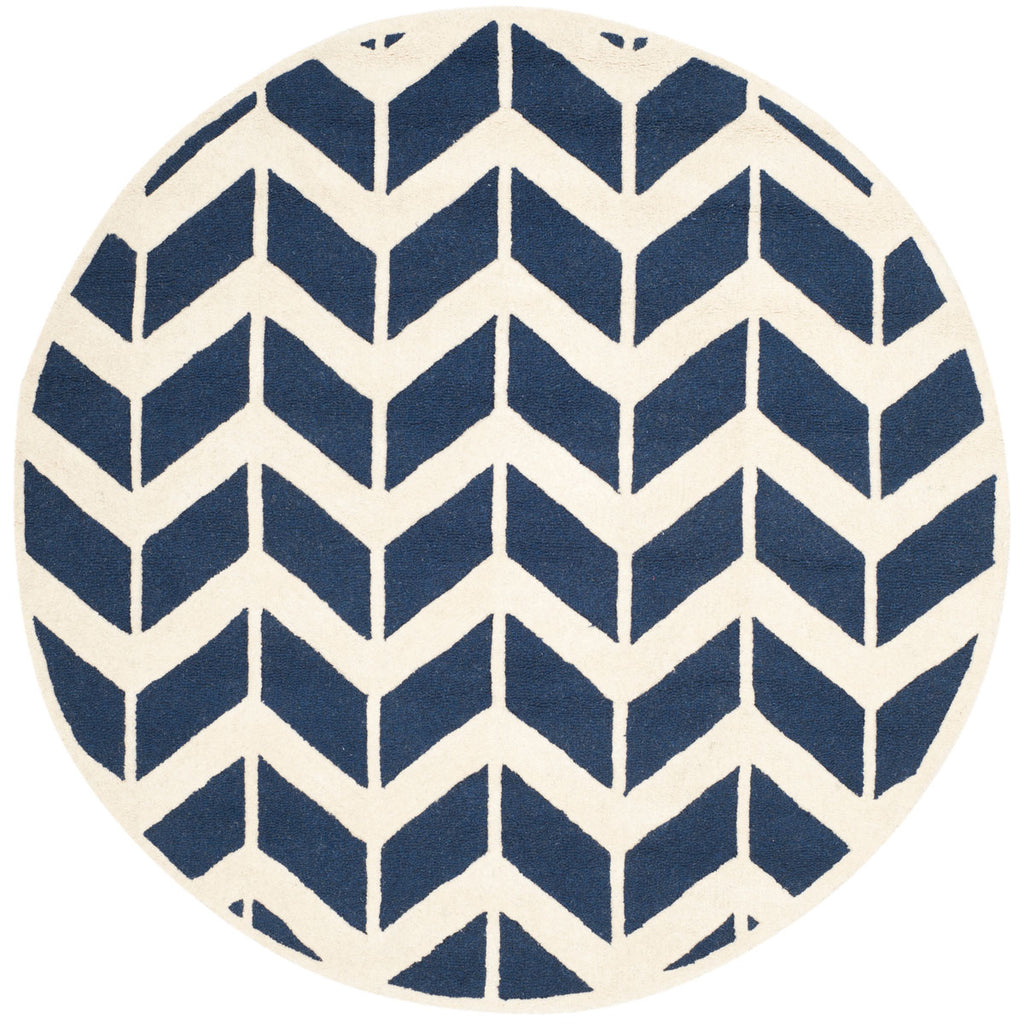 Safavieh Clearance Cambridge CAM718M Navy Rug