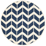Safavieh Clearance Cambridge CAM718M Navy Rug