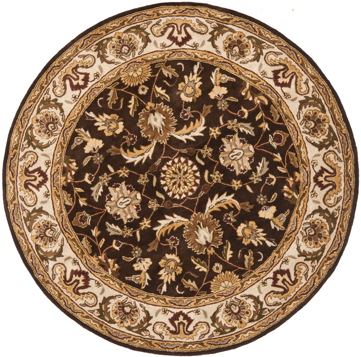 Safavieh Clearance Royalty ROY239A Chocolate Rug