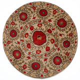 Tibet Rug Company 60 CT POPPIES Beige Rug