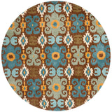 Safavieh Clearance Soho SOH445B Brown Rug