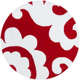 Safavieh Clearance Modern Art MDA633A Red Rug