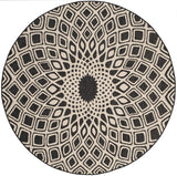 Safavieh Clearance Courtyard CY6616-25621 Black Rug