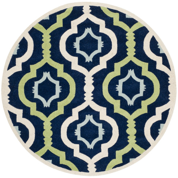 Safavieh Clearance Chatham CHT747C Navy Blue Rug