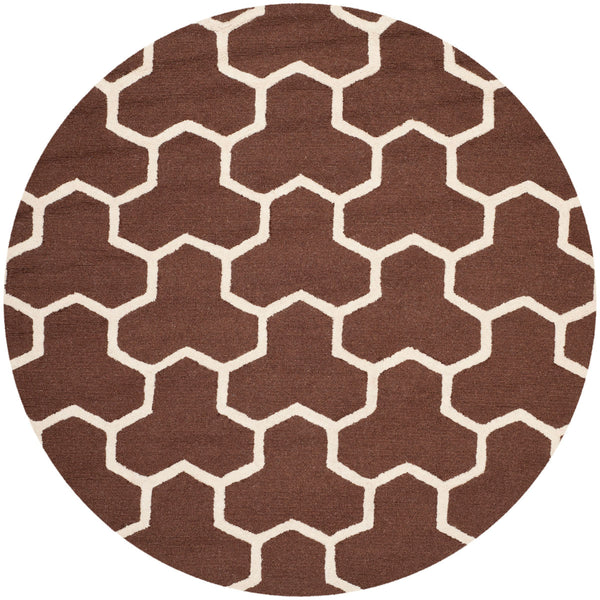 Safavieh Clearance Cambridge CAM146H Dark Brown Rug