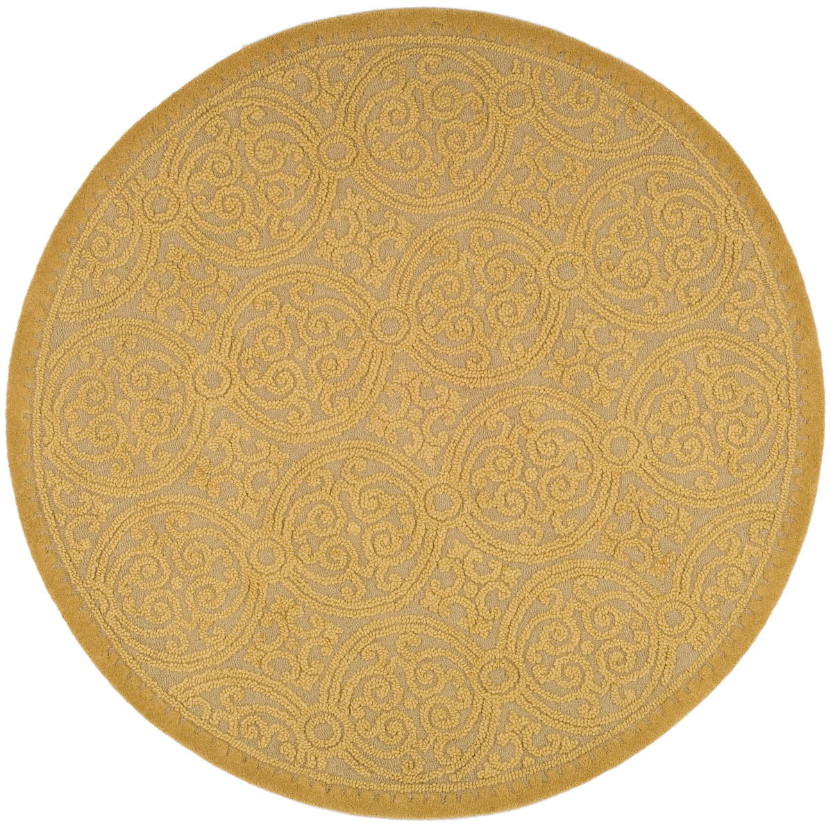 Light Gold | French Style Area Rug | Safavieh Wool Carved Rug – Rugs ...