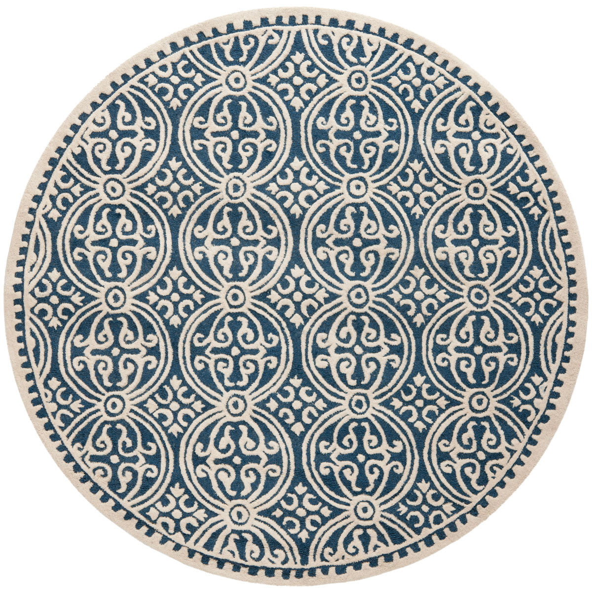 Safavieh Clearance Cambridge CAM123G Navy Rug