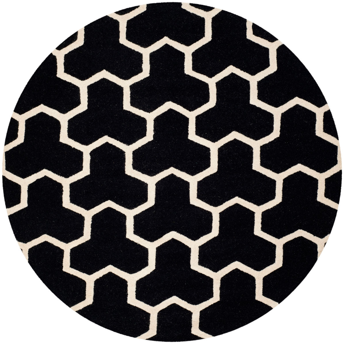 Safavieh Clearance Cambridge CAM146E Black Rug