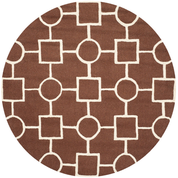 Safavieh Clearance Cambridge CAM143H Dark Brown Rug