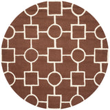 Safavieh Clearance Cambridge CAM143H Dark Brown Rug