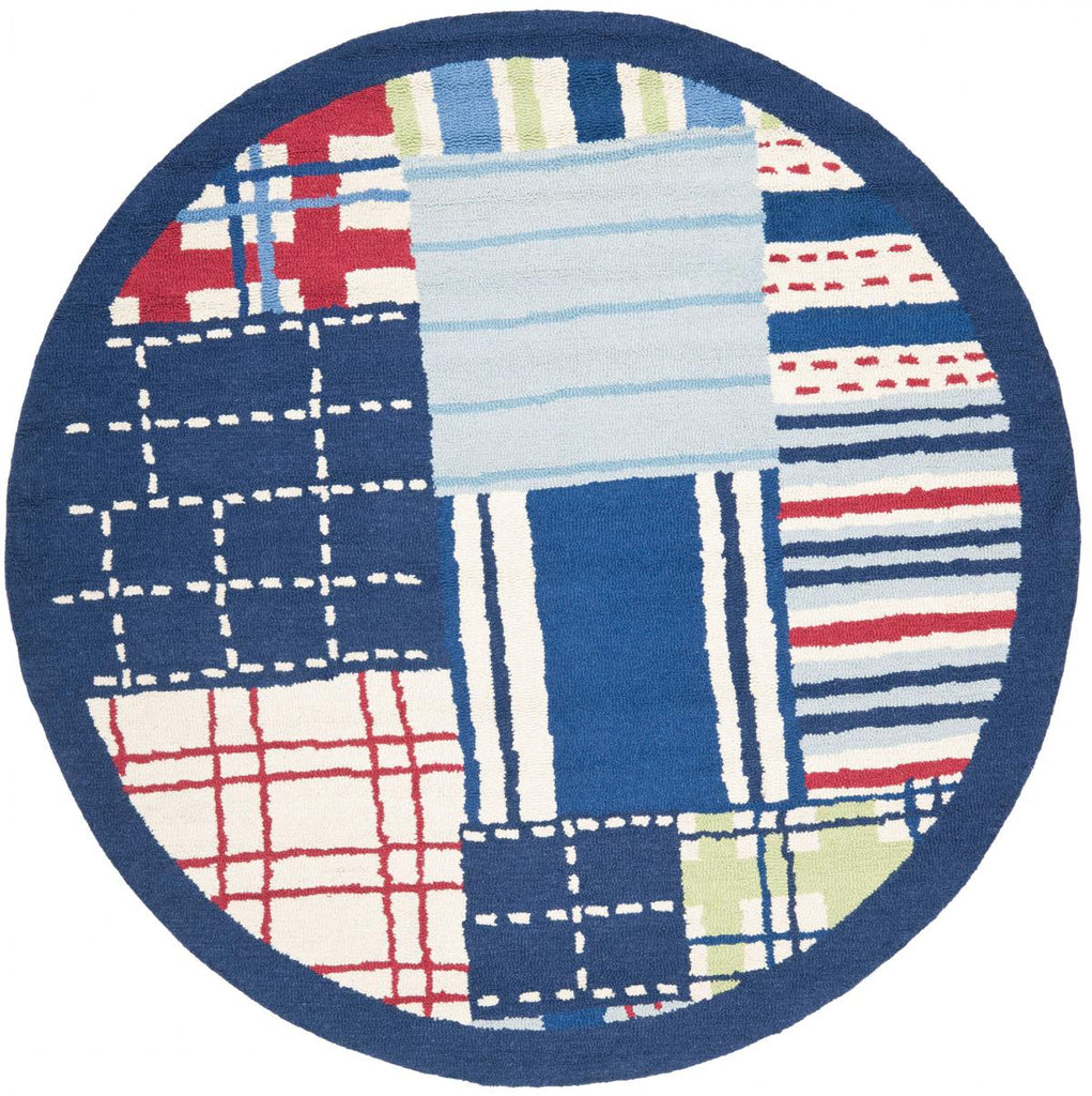 Safavieh Clearance Safavieh Kids SFK318A Navy Rug