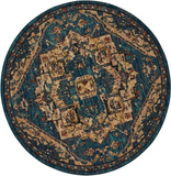 Nourison Clearance 2020 NR206 Teal Rug