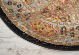 Nourison Clearance Delano DEL03 Black Rug