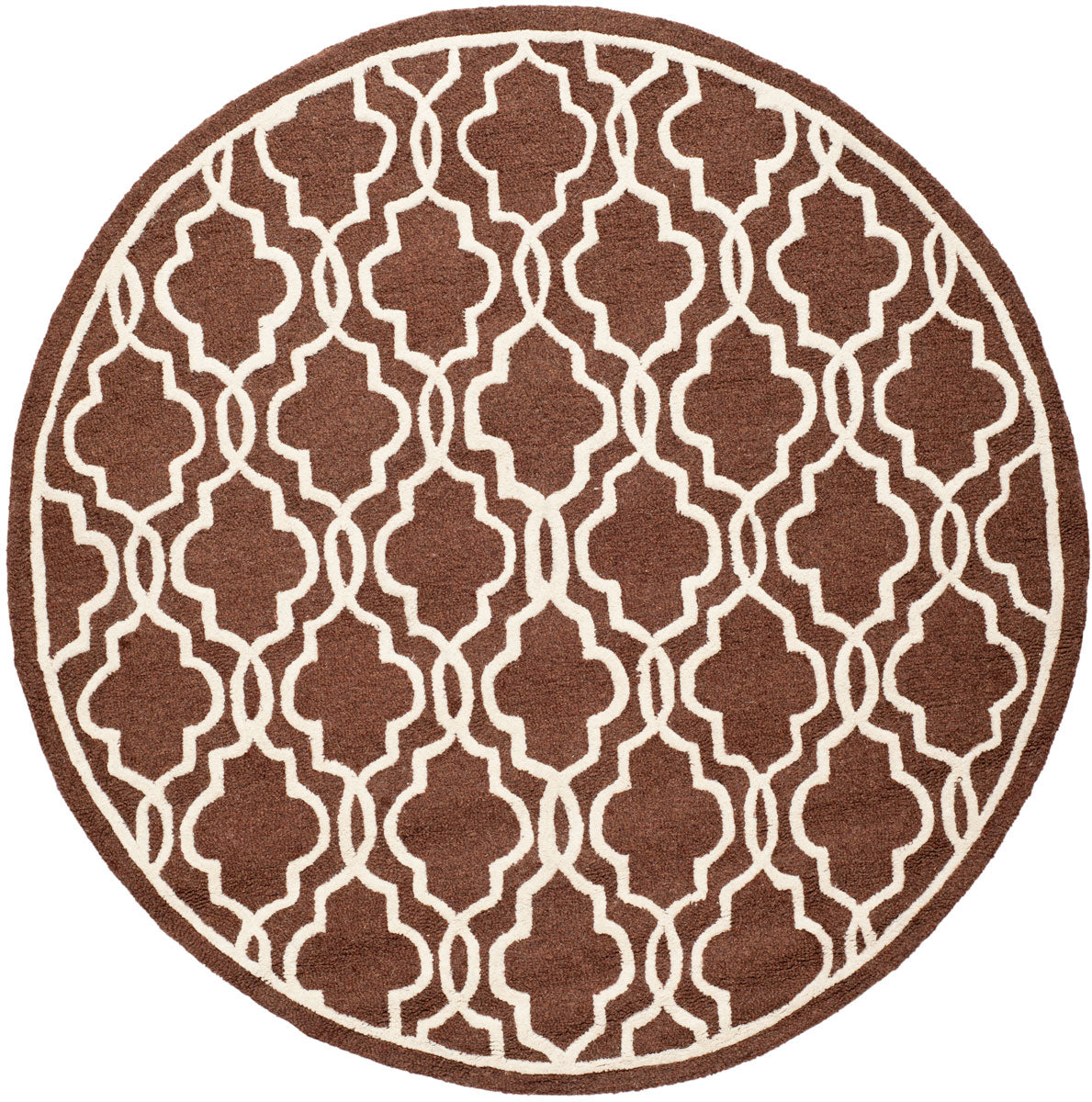 Safavieh Clearance Cambridge CAM131H Dark Brown Rug