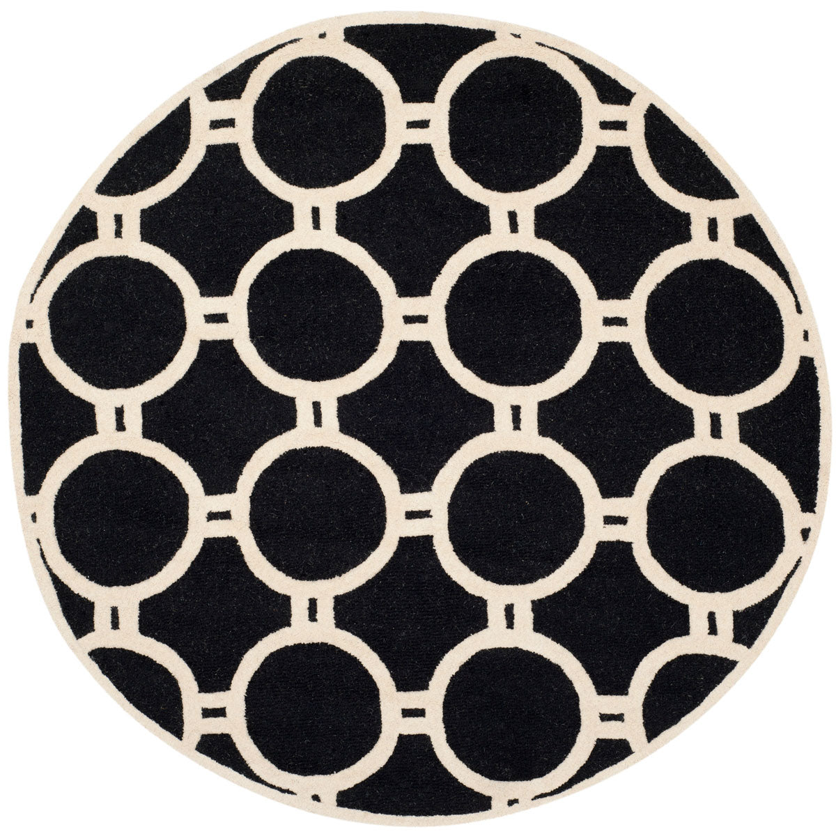 Safavieh Clearance Cambridge CAM145E Black Rug