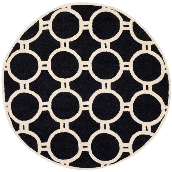 Safavieh Clearance Cambridge CAM145E Black Rug