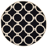 Safavieh Clearance Cambridge CAM145E Black Rug