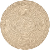 Safavieh Clearance Braided BRD173A Beige Rug