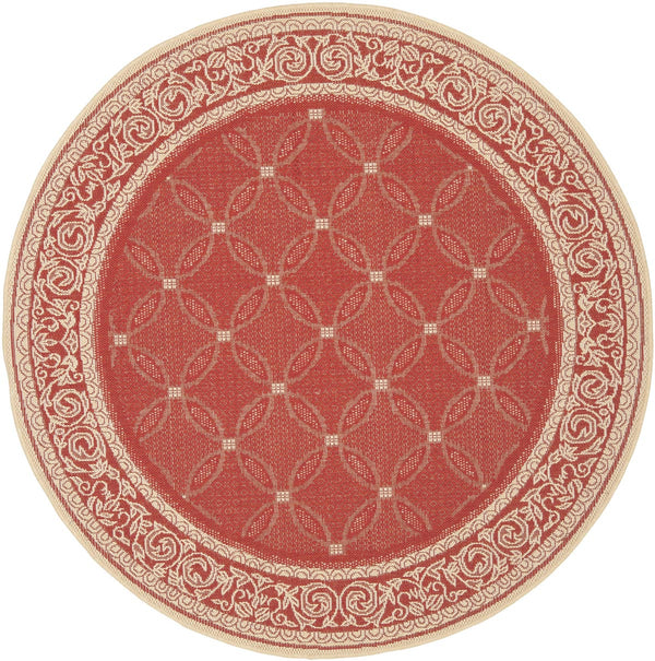 Safavieh Clearance Courtyard CY1502-3707 Red Rug