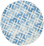 Safavieh Clearance Dip Dyes DDY677G Blue Rug