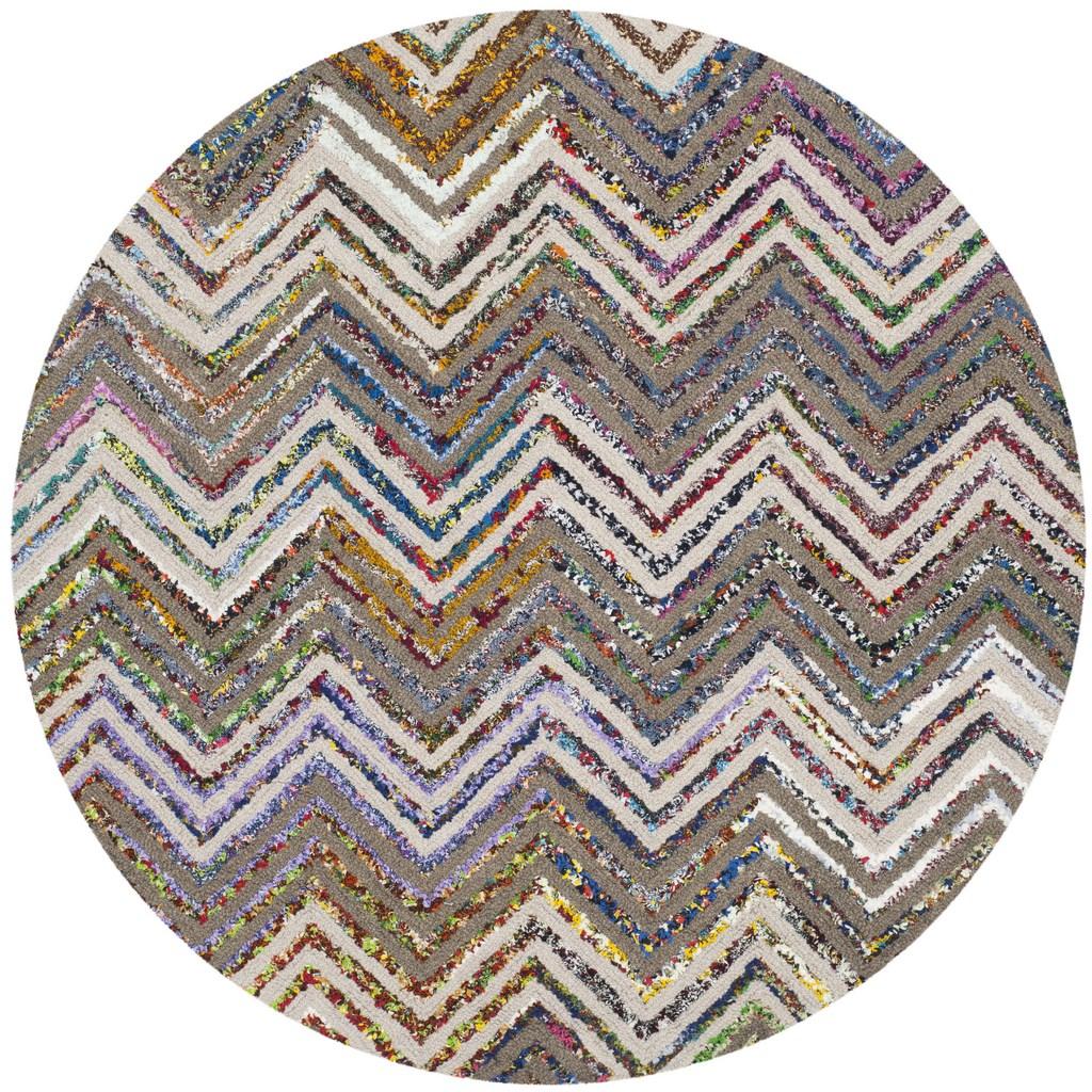 Safavieh Clearance Nantucket NAN601B Beige Multi Rug