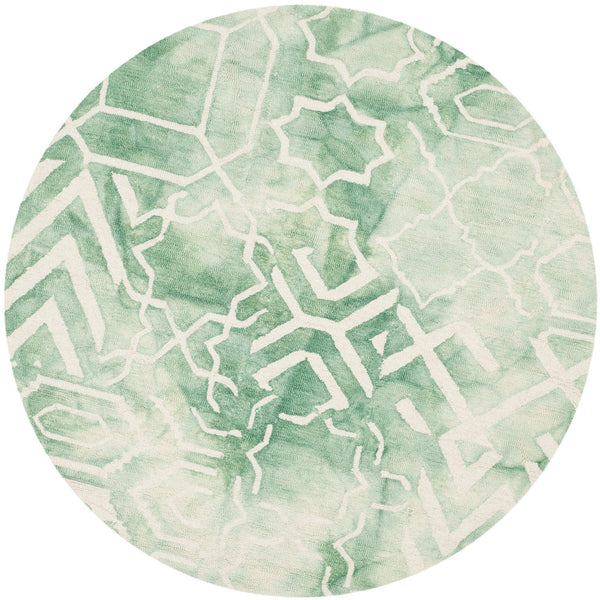 Safavieh Clearance Dip Dyes DDY678Q Green Rug