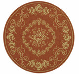 Safavieh Clearance Courtyard CY1893-3202 Terra Cotta Rug