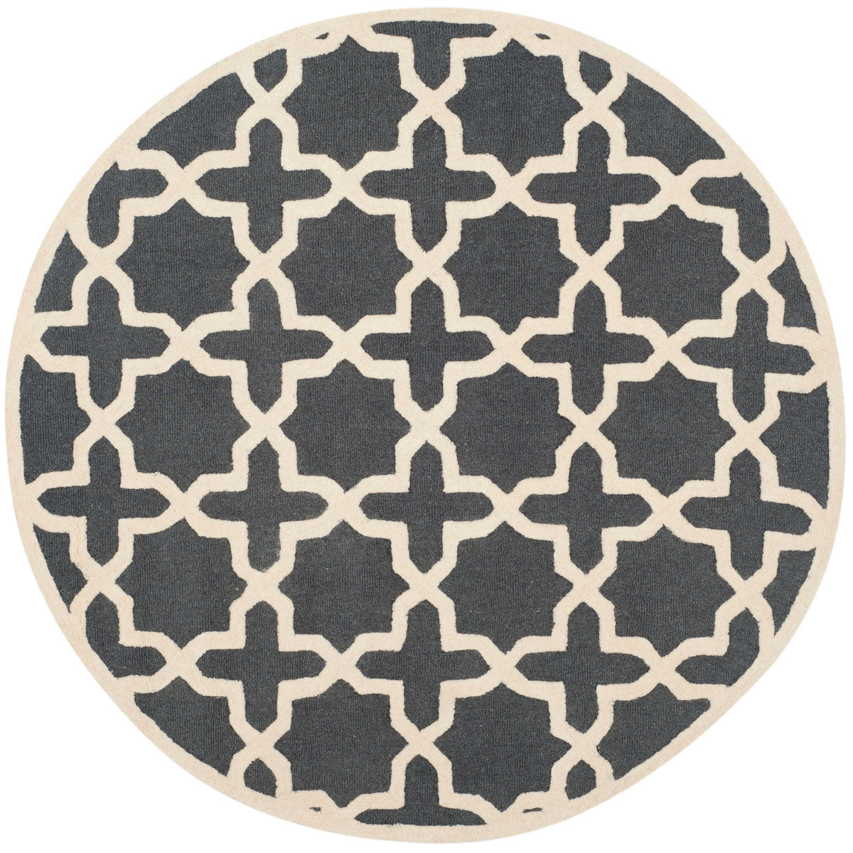 Safavieh Clearance Cambridge CAM125X Dark Grey Rug