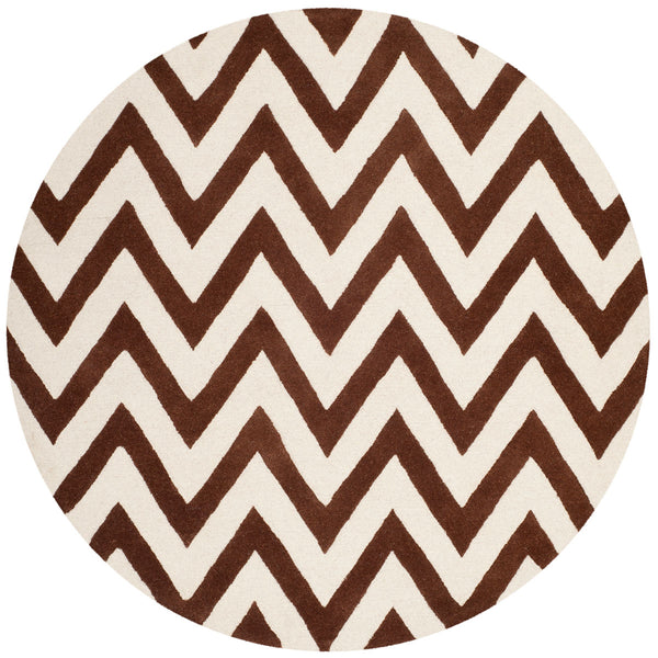 Safavieh Clearance Cambridge CAM139H Dark Brown Rug