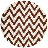 Safavieh Clearance Cambridge CAM139H Dark Brown Rug
