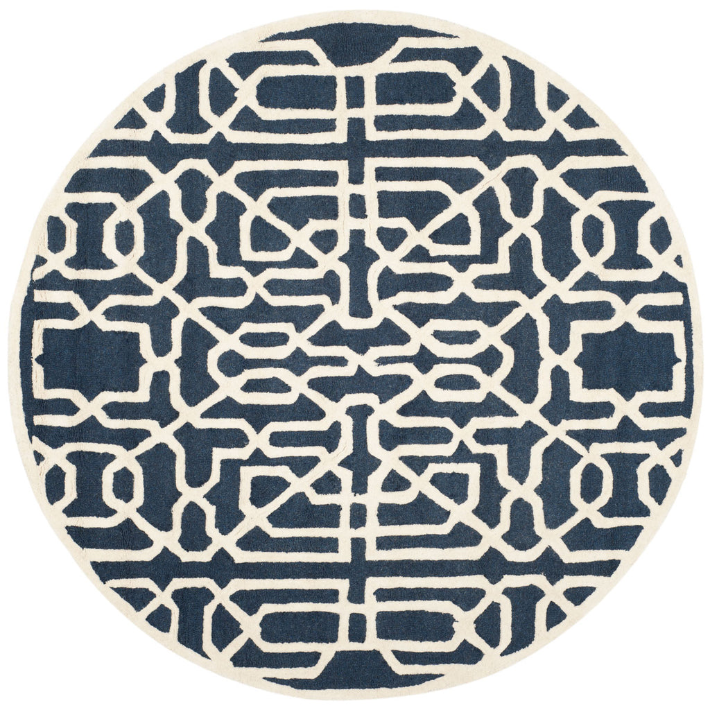 Safavieh Clearance Cambridge CAM570M Navy Rug