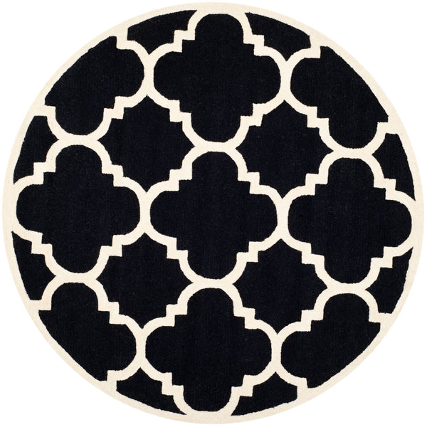 Safavieh Clearance Cambridge CAM140E Black Rug