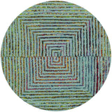 Safavieh Clearance Nantucket NAN603A Teal Multi Rug