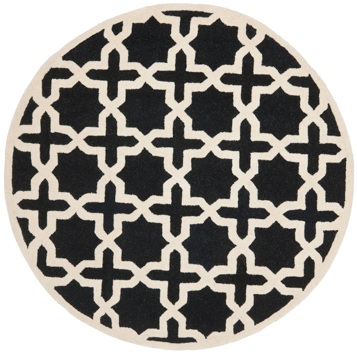 Safavieh Clearance Cambridge CAM125E Black Rug